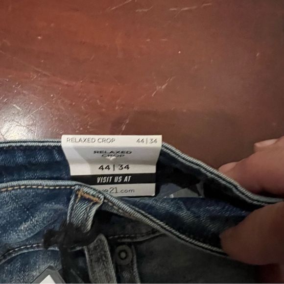 Rue 21 Distressed Patchwork Crops/44x34, 42/34 and 34/34 - Picture 4 of 5